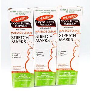 Palmer's Cocoa Butter Massage Cream for Stretch Marks 4.4oz (Pack of 3)